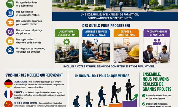 Mettre fin au chômage conceptionnel grâce aux fédérations des métiers